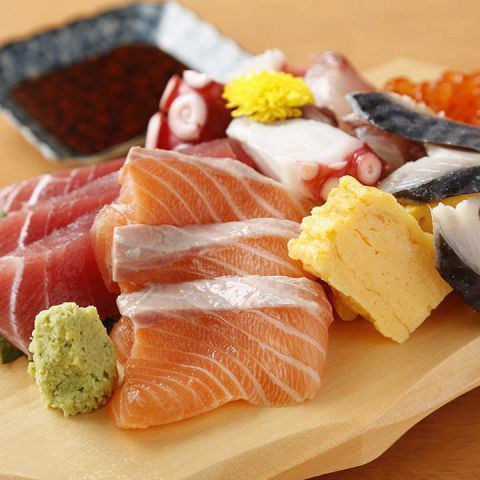 Delivering fresh seasonal fish in a fresh state! Compatibility with sake ◎