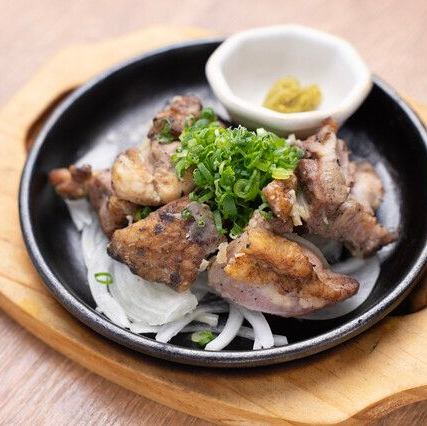 百日どりのもも肉の炙り焼き