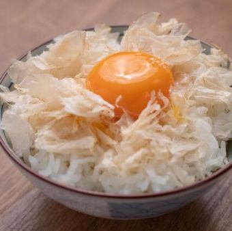 鶏節の玉子かけご飯
