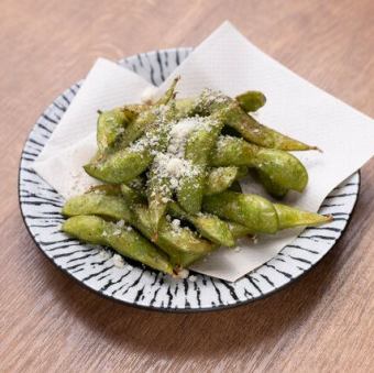 枝豆の素揚げ　チーズ＆ペッパー