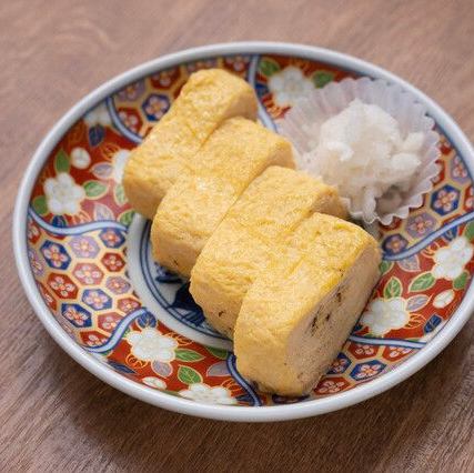 薩摩赤鶏玉子のだし巻き