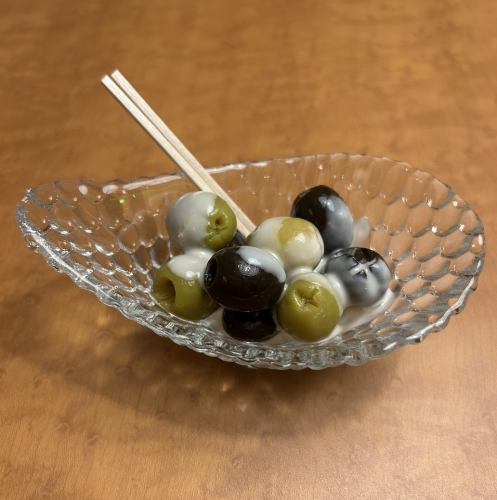 オリーブのマリネ