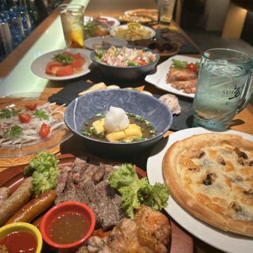 種類豊富な絶品料理が盛沢山♪