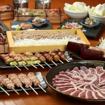 《2時間飲み放題付》「厳選京鴨鍋コース」京鴨しゃぶしゃぶ鍋で豪華に
