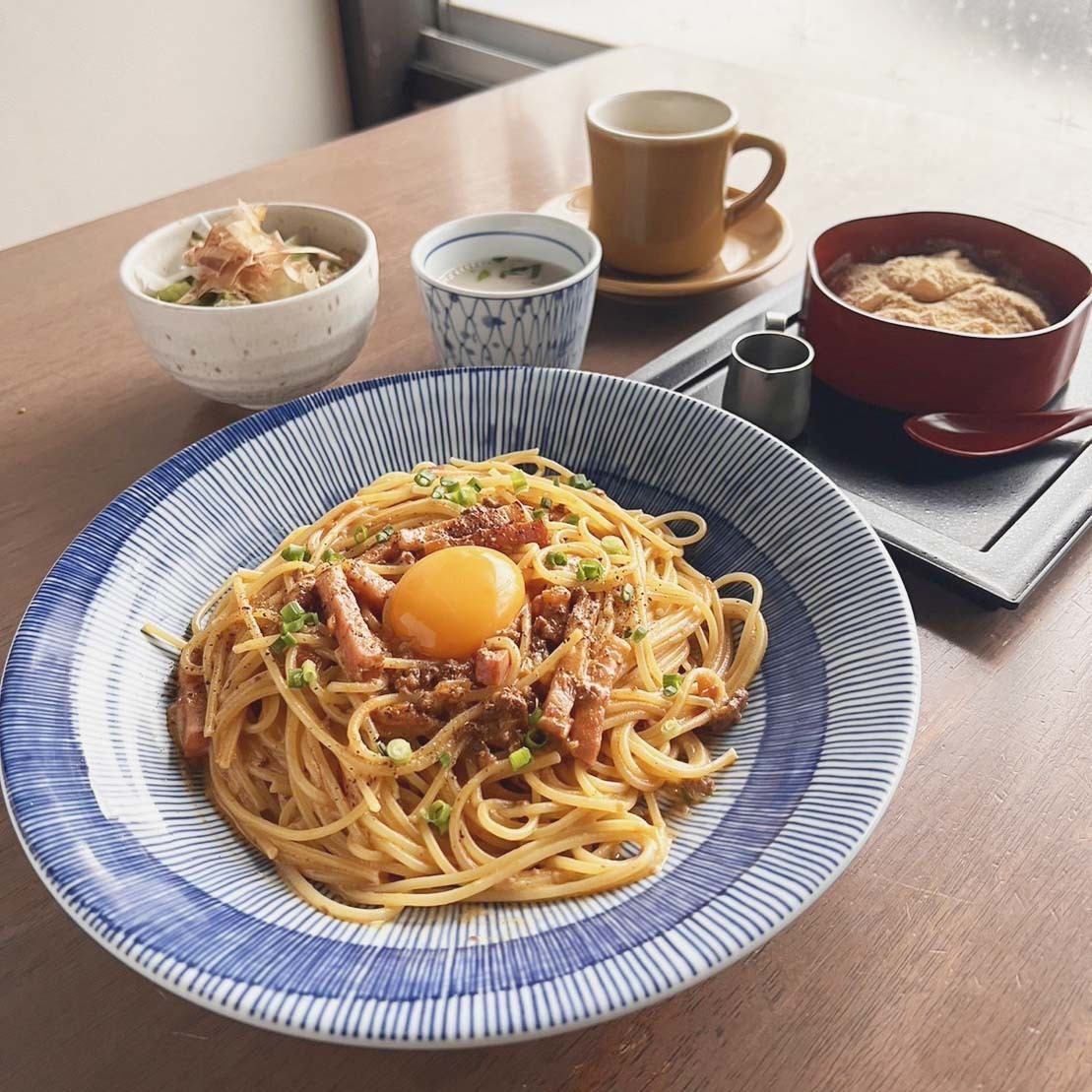 It's easy for men and people to stop by♪ A creative pasta restaurant where you can eat with chopsticks and astragalus!