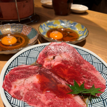 [Food only] One piece of seared loin and three kinds of lean meat "Special course" 14 dishes in total 6,000 yen