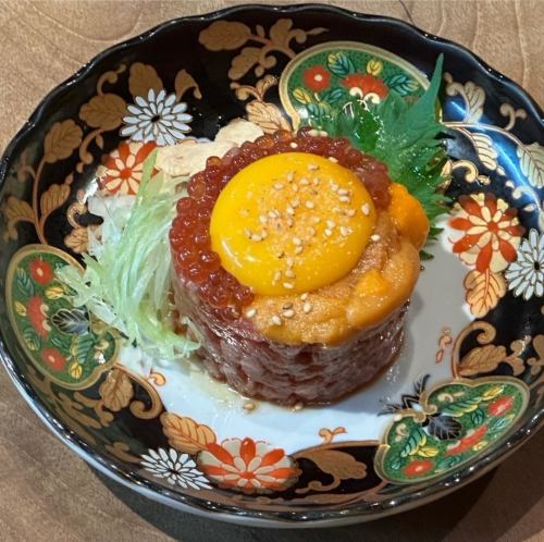 痛風ユッケ
