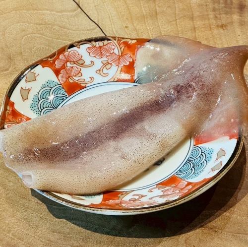 スルメイカの姿焼き