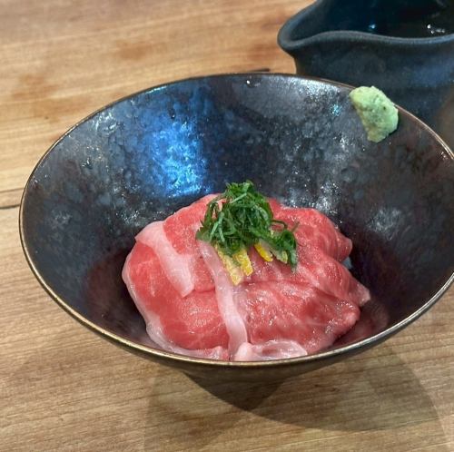 和牛トロ肉出汁茶漬け