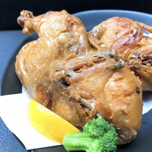 【신등장】오타루 명물 젊은 닭 반신 튀김