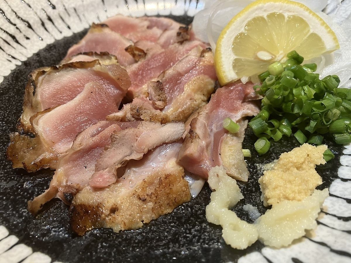 Seared chicken/horse sashimi/yakitori/fresh fish delivered directly from Nagahama/craft beer/oysters/white liver/tsukune