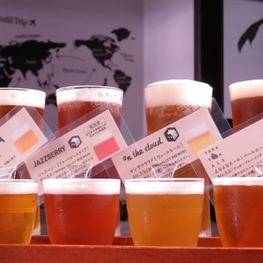 [2-hour all-you-can-drink] You won't find anywhere else that offers all-you-can-drink craft draft beer with 6 varieties! All 41 varieties available for 3,500 yen★