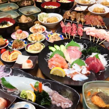 A luxurious course of squid sashimi for 2 hours for 3,800 yen! The final course is sea bream broth and egg porridge. *For an additional 2,000 yen, you can enjoy a 2-hour toast with draft beer and all-you-can-drink.