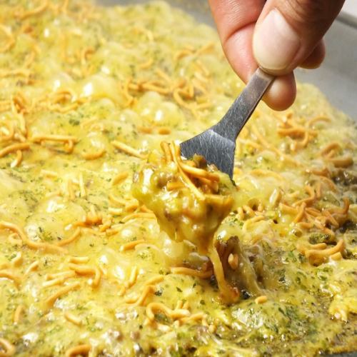 プロが焼くもんじゃ焼き♪