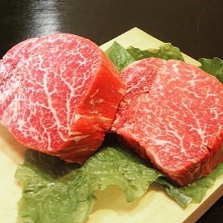 国産A5ランク鉄板ヒレステーキ＆選べるもんじゃ焼きコース