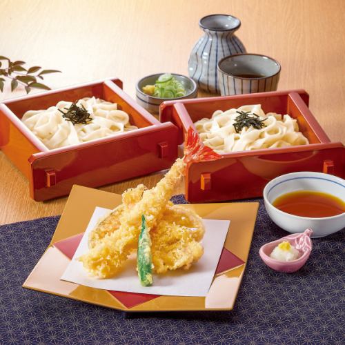 大海老天ざるきしめん【竹】