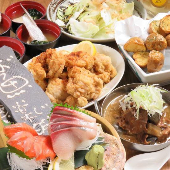 We also offer courses with all-you-can-drink options for around 2,000 yen that can be booked on the day!