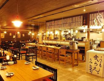 [The inside of the store has a good view and is lively.The famous large pan is also attractive !!] We accept reservations for reservations from 30 people up to 60 people.Please feel free to contact us for prices.