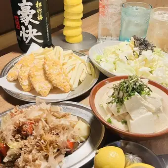 ビアガ・涼しい店内で仕切り直し!サクッと2次会プラン【90分飲み放題付】+550円で延長可♪