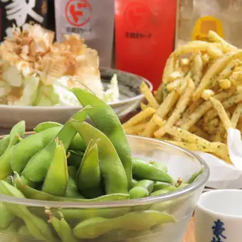 《当日20:30～限定》2次会にも◎料理3品+90分飲み放題付コース2700円★金曜・祝前日＋300円
