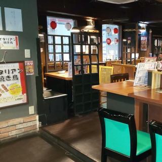  臨場感たっぷり！目の前で焼き鶏！