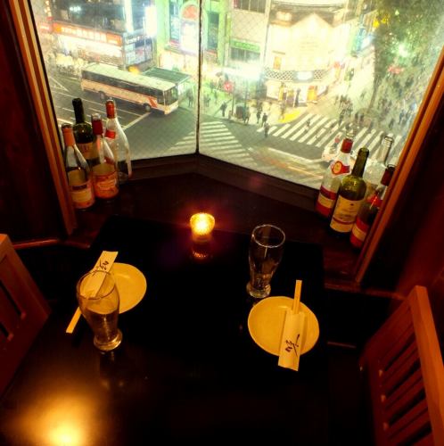 夜景の見えるお席