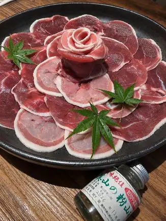 【期間限定】京都美山産　鰹出汁でいただく新鮮牡丹鍋コース　120分飲み放題付　11,000円(税込)