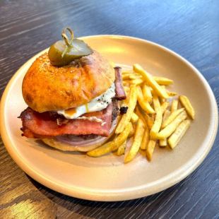 ■ Gorgonzola & Bacon Burger
