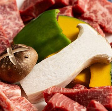 塩タンやカルビなど人気メニューを気軽に!おためしコース 3,850円(税込)