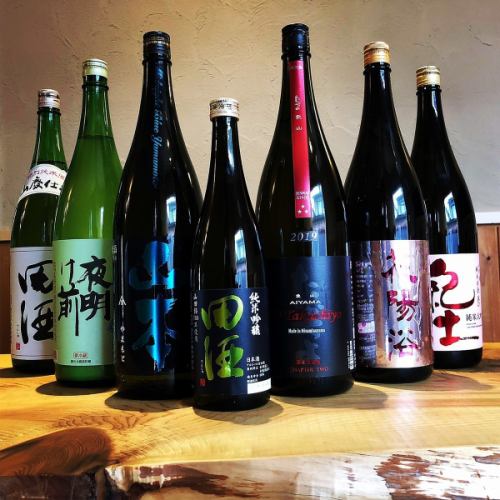 季節の銘酒との一期一会を