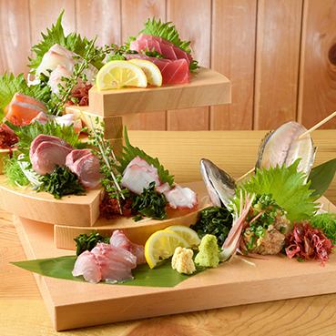 鮮魚の盛り合わせ (1人前)