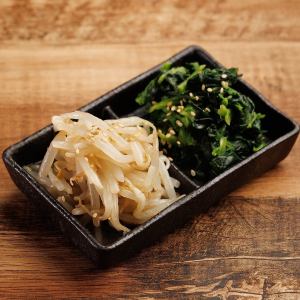 ナムル2種盛り