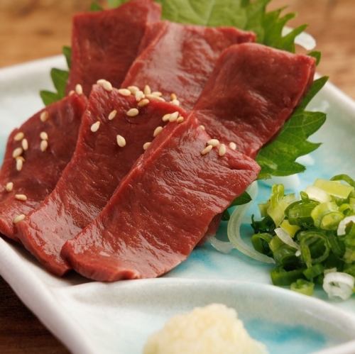 新鮮牛ハツ刺し