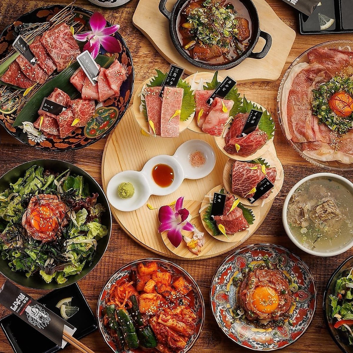 シーンに合わせて各種コースからお選びください♪お祝いも可能！