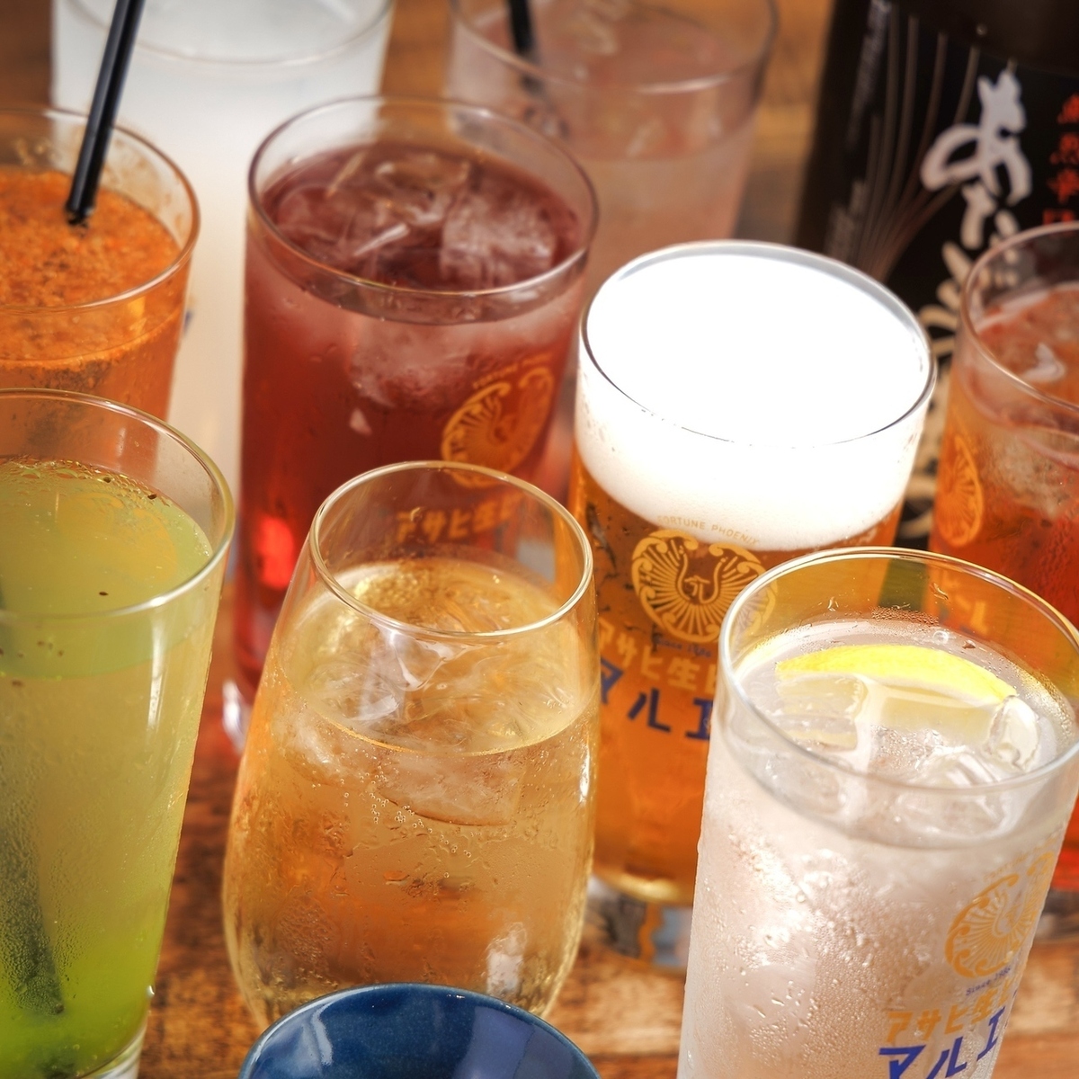 『当日予約OK』生ビール&レモンサワー数種含む全40種飲み放題♪
