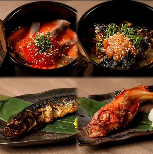 ご注文をいただいてから丁寧に炊き上げる釜飯。炊き立てならではの香りと旨みをお楽しみいただけます。