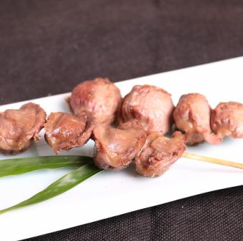 Grilled Gizzard Skewers (2 skewers) *From salt and sauce