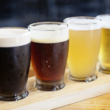 [Reservation only]《All-you-can-drink single item including 4 types of craft beer》 [Sunday - Thursday only] 2 hours 2,600 yen (2,860 yen including tax)