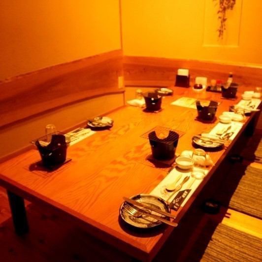 We also have plenty of private rooms for small groups! You can enjoy your meal in peace without worrying about your surroundings.