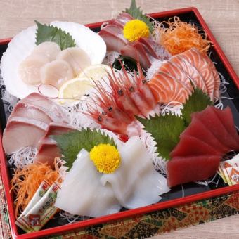 [Now accepting reservations for the New Year holidays] Assorted sashimi (approx. 5 servings)