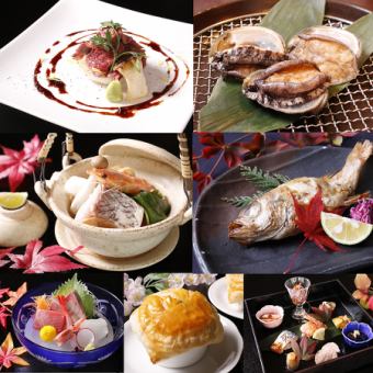 ◆Private room guaranteed◆2 hours all-you-can-drink included《Zentei's finest hospitality course》11 dishes 10,500 yen