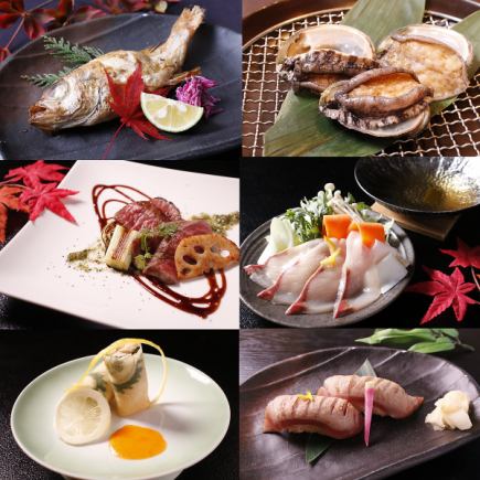 12/1~◆個室確約◆ 【生ビールもOK】 個人盛り≪おもてなし匠コース11品≫2h飲放付12000円