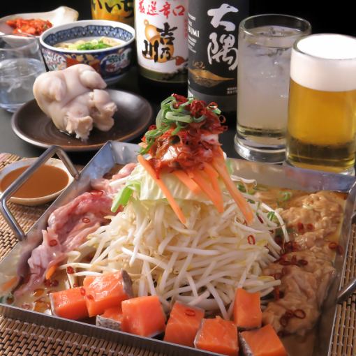 【ネット予約がお得♪】スタミナピリ辛ちりとり鍋コース   ※飲み放題付き！