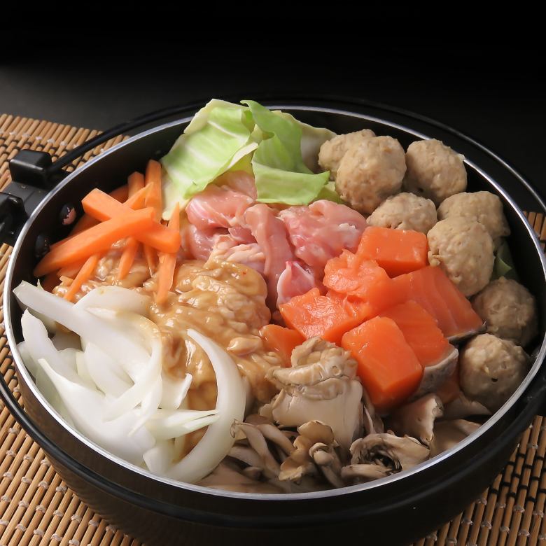 鮭粕みそ鍋（2人前）