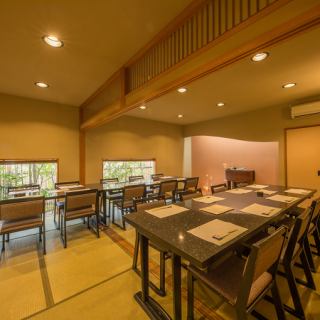 There is a tatami room that can be used by up to 32 people! How about gathering with a large number of people such as banquets and dinner parties ♪