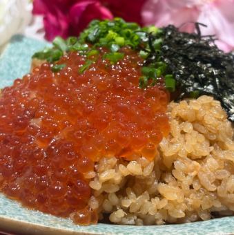 【名物】宮城亘理の郷土料理 鮭といくらのはらこ飯