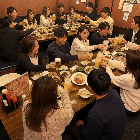 For parties of 7 or more, the organizer eats for free with a coupon!