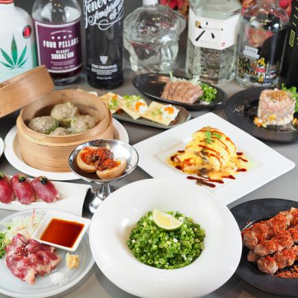 [Most popular!] 2-hour all-you-can-drink course featuring Nara Prefecture brand duck and other popular dishes. 《All-You-Can-Eat Course》 4,200 yen (tax included)