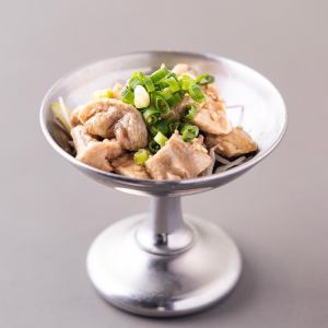 倭鴨の鴨皮ポン酢