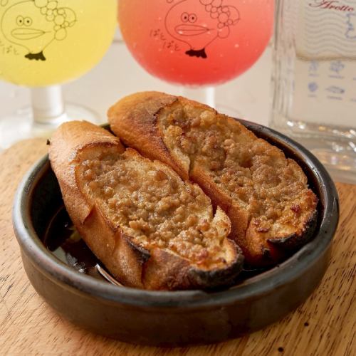 ～あったら頼んじゃうやつ～ ガーリックトースト二枚